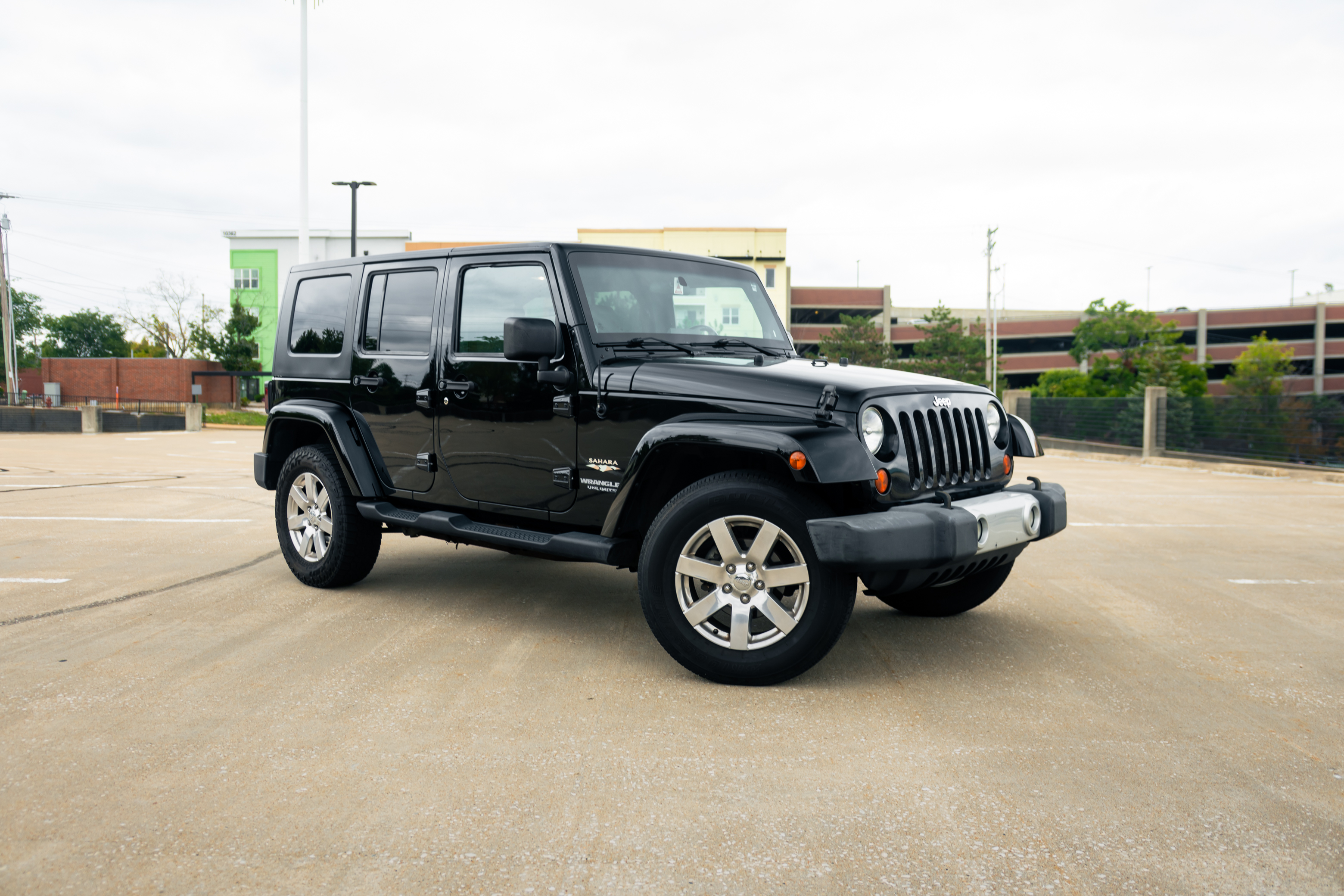 FOUR DOORS. FOUR WHEEL DRIVE. FULL SAHARA.